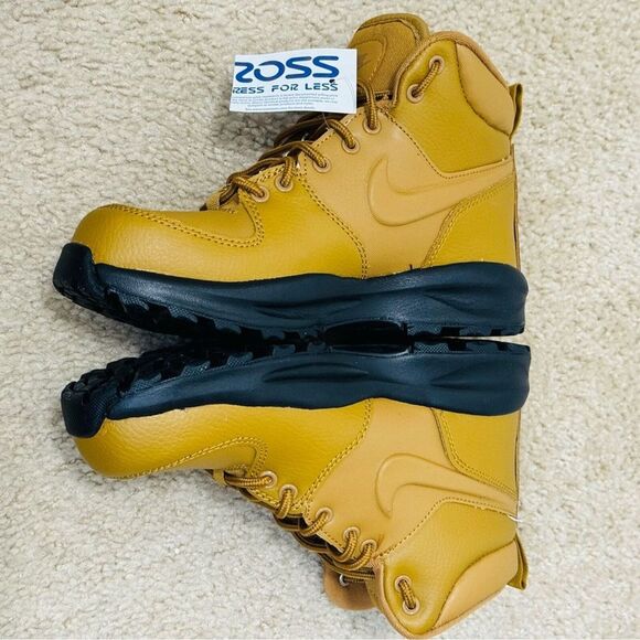NWT Nike Manoa Lace Up Boot in Wheat Color Big Kid Boys Sz 6.5 - Picture 8 of 12